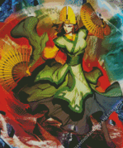 Avatar Kyoshi Art Diamond Painting