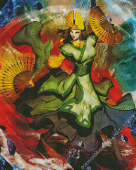 Avatar Kyoshi Art Diamond Painting