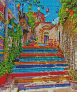 Balat Neighbourhood Diamond Painting