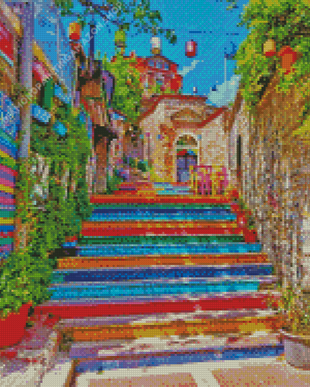 Balat Neighbourhood Diamond Painting
