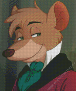 Basil Great Mouse Detective Diamond Painting