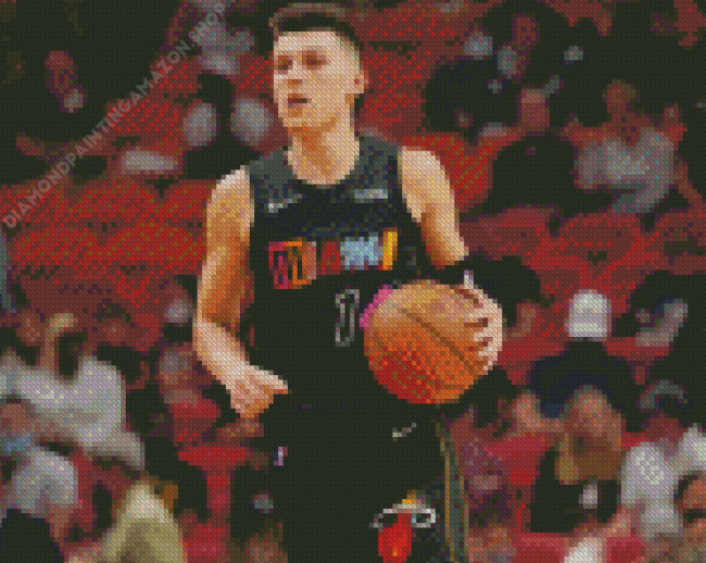 Basketball Player Tyler Herro Diamond Painting