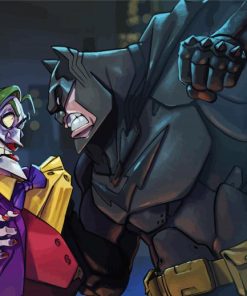 Batman And Joker Art Diamond Painting