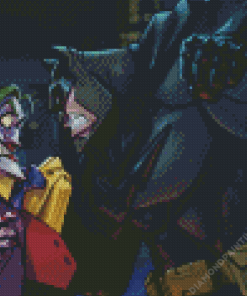 Batman And Joker Art Diamond Painting