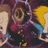 Beavis And Butt Head Do The Universe Diamond Painting