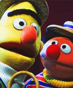 Bert And Ernie Diamond Painting