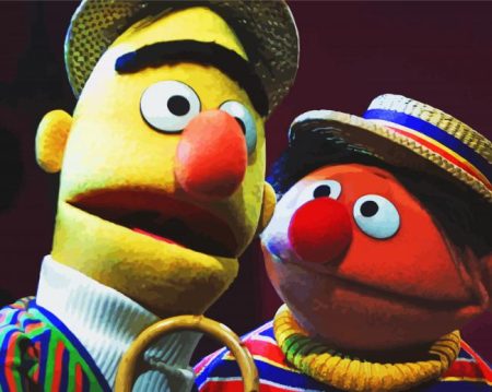 Bert And Ernie Diamond Painting