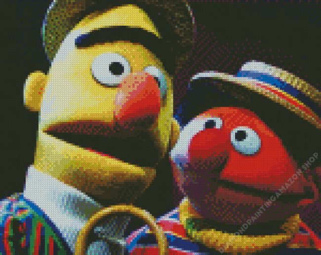 Bert And Ernie Diamond Painting