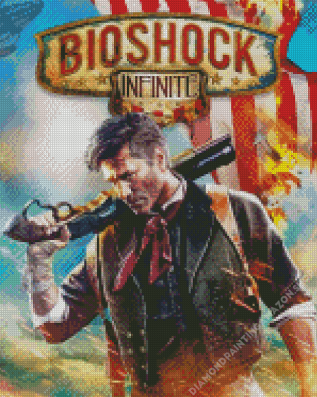 Bioshock Illustration Diamond Painting
