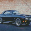 Black 1969 Pontiac Car Diamond Painting