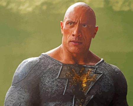 Black Adam Movie Diamond Painting