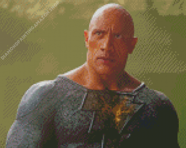 Black Adam Movie Diamond Painting