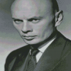 Black And White Yul Brynner Diamond Painting