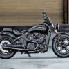 Black Indian Motorcycle Diamond Painting