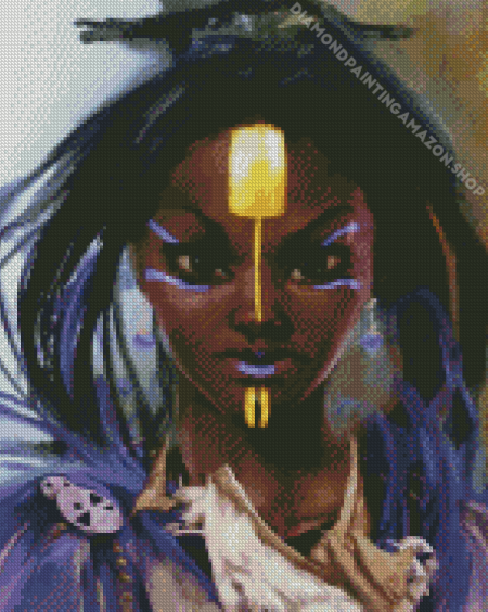 Black Princess Art Diamond Painting