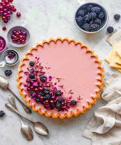 Blackberry Tart Diamond Painting