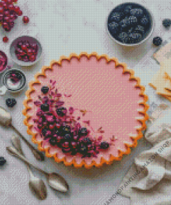 Blackberry Tart Diamond Painting