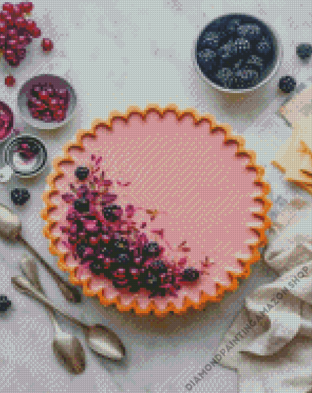 Blackberry Tart Diamond Painting