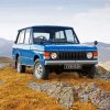 Blue Classic Range Rover Diamond Painting