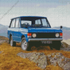 Blue Classic Range Rover Diamond Painting