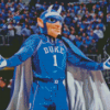 Blue Devils Basketball Mascot Diamond Painting