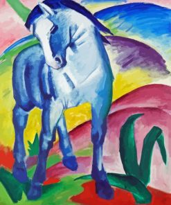 Blue Horse Franz Marc Diamond Painting