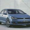 Blue Mk7 Golf Diamond Painting