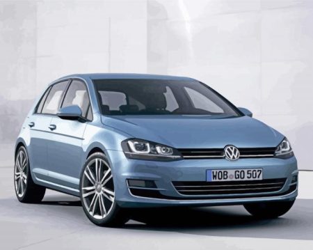Blue Mk7 Golf Diamond Painting