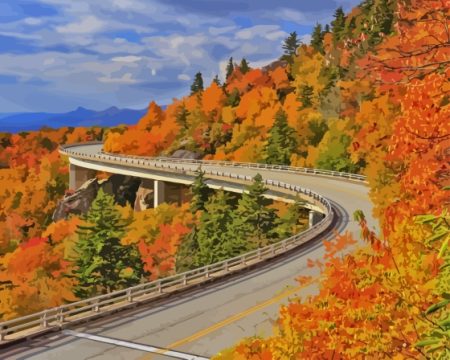 Blue Ridge Parkway Diamond Painting