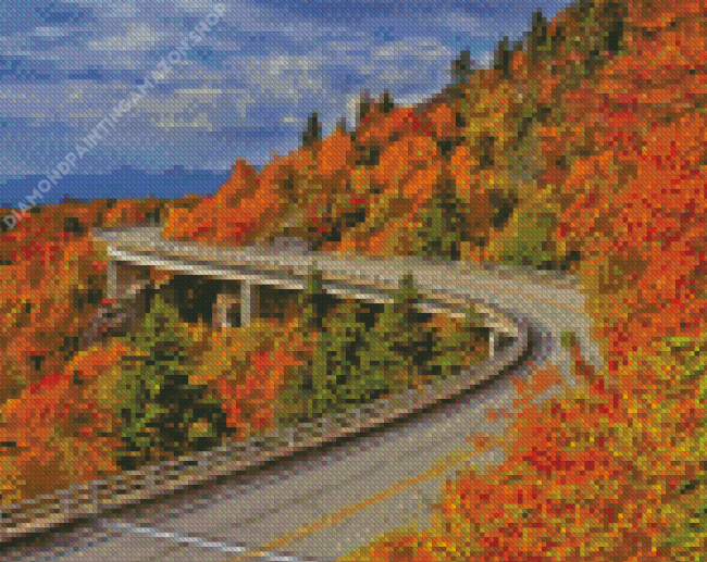 Blue Ridge Parkway Diamond Painting