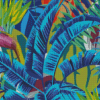 Blue Banana Leaves Diamond Painting