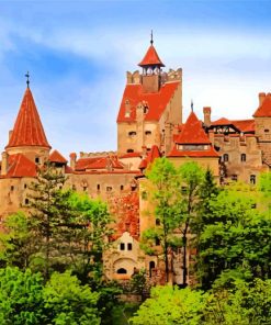 Bran Castle Brasov Diamond Painting