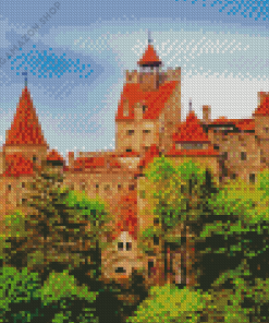 Bran Castle Brasov Diamond Painting