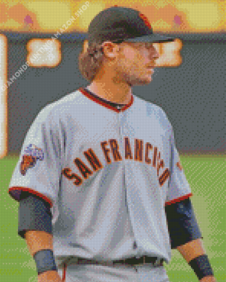 Brandon Crawford San Francisco Giants Diamond Painting