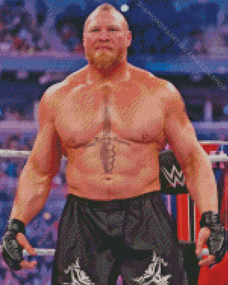 Brock Lesnar Diamond Painting