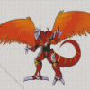 Burninggreymon Digimon Adventure Diamond Painting