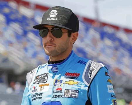 Chase Elliott Diamond Painting