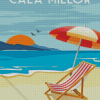 Cala Millor Mallorca Poster Diamond Painting