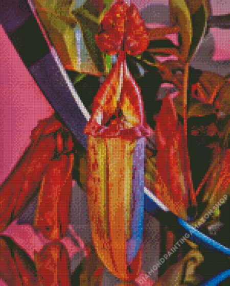 Carnivorous Plant Diamond Painting