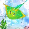 Cartoon Stingray Diamond Painting