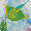 Cartoon Stingray Diamond Painting