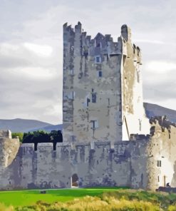 Castle In Kerry Ireland Diamond Painting