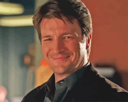 Character Richard Castle Diamond Painting