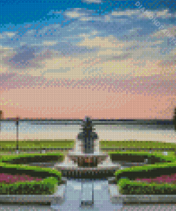 Charleston Joe Riley Waterfront Park Diamond Painting