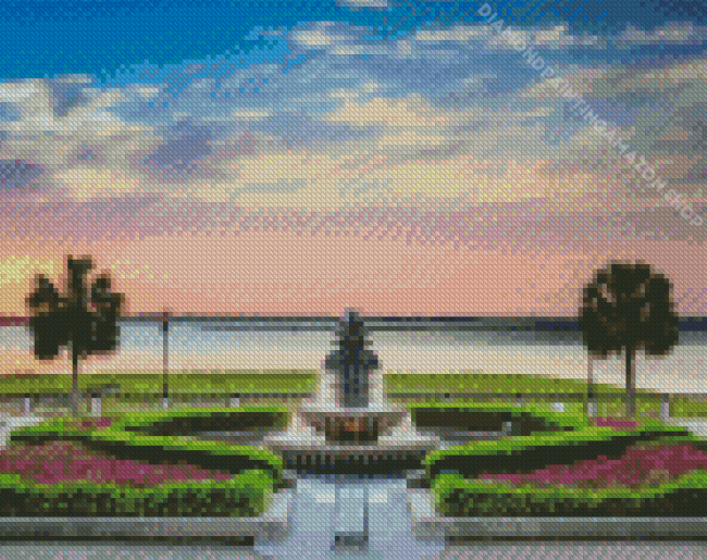 Charleston Joe Riley Waterfront Park Diamond Painting