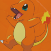 Charmander Poster Diamond Painting