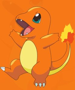 Charmander Poster Diamond Painting