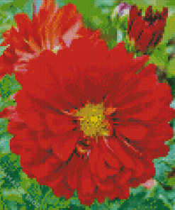 Chrysanthemum Morifolium Flower Diamond Painting