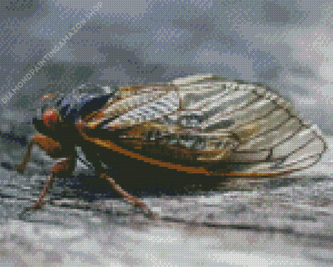 Cicadas Insect Diamond Painting