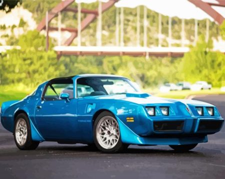 Classic 1979 Pontiac Firebird Diamond Painting